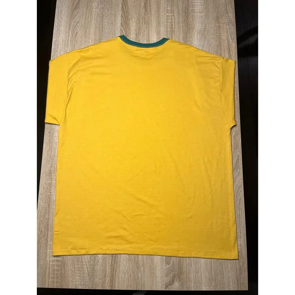 Champion Rec Club 5 Mile Run Yellow Green Heather 2XL TShirt NWT - Picture 6 of 6